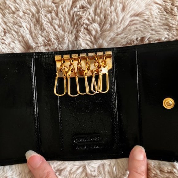 Vintage Satchi Leather Tri-Fold Key Wallet - NEW with Tags - Picture 4 of 6